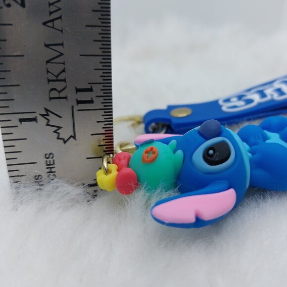 2/$25 Stitch and Scrump keychain wrist strap lanyard with 'Stitch' - Picture 6 of 6